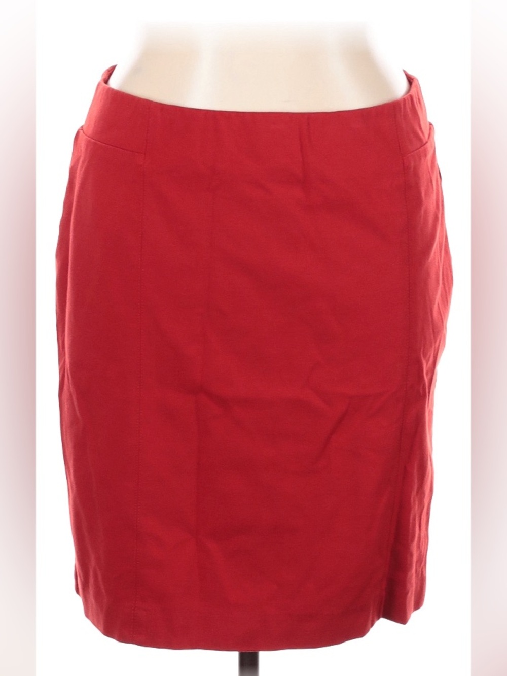 XL J. Jill true red ponte knit pencil skirt
